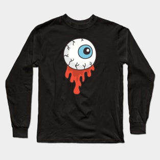 Gnarly Eyeball Doodle Long Sleeve T-Shirt